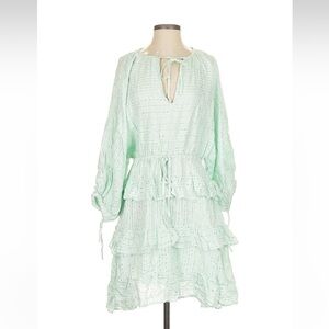 Sundress Official Brand Mint Green Ruffle Dress size XS/S